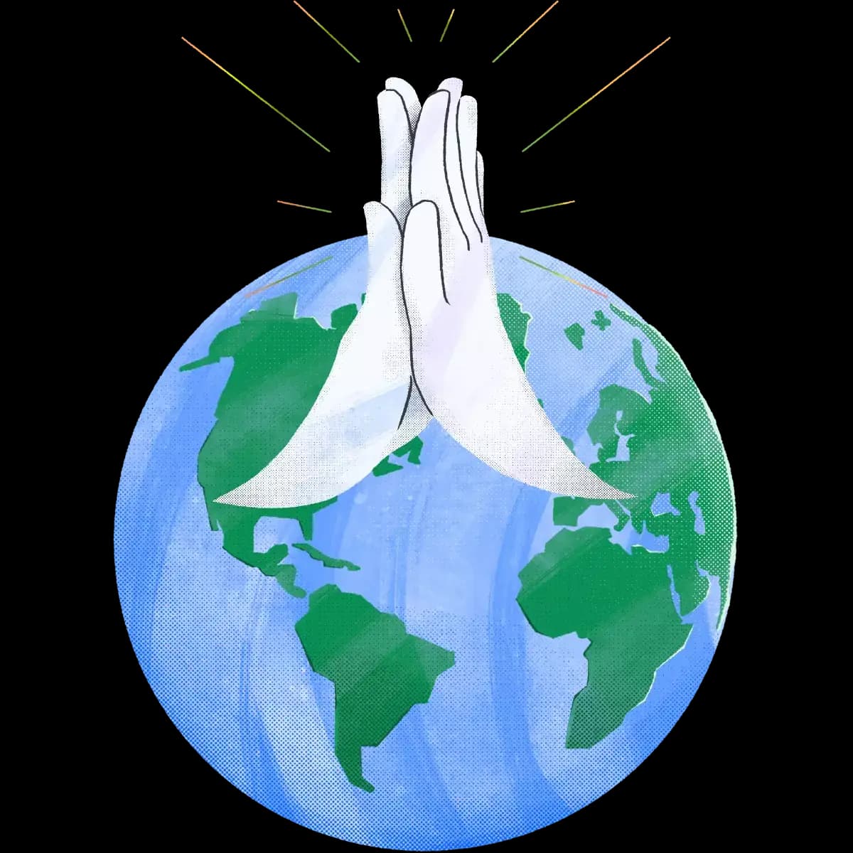 Hands High Five Lines World.webp